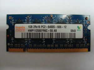 Памет за лаптоп DDR2 1GB PC2-6400 Hynix